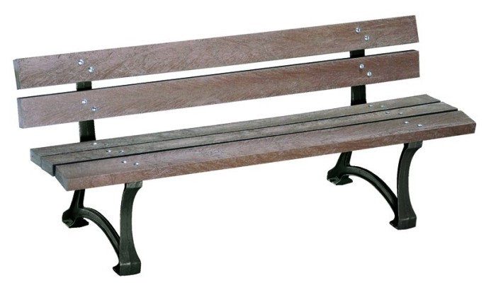 BANC EDINBOURG MARRON