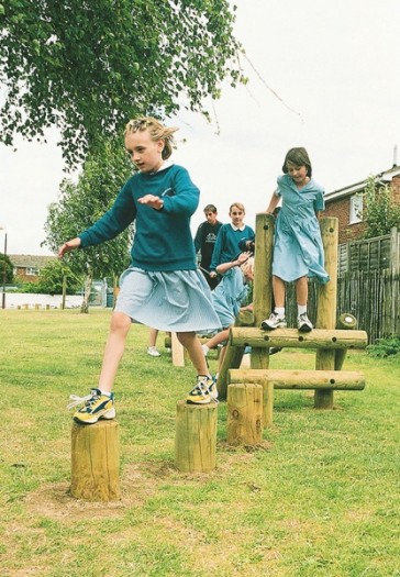 Log Walk-School-Grass-02