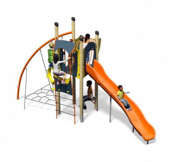Be-Bop-Plus-Blue-Yellow-Inc-Kids-Plastic-Slide