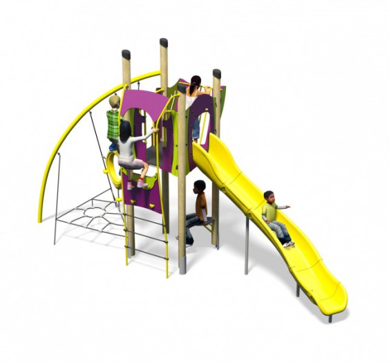 Be-Bop-Plus-Cyclam-Lime-Inc-Kids-Plastic-Slide