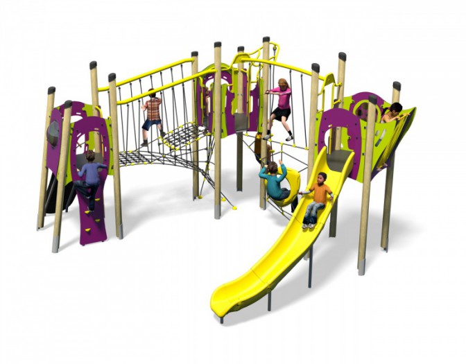Boogie-Woogie-Plus-Cyclam-Lime-Inc-Kids-Plastic-Slide