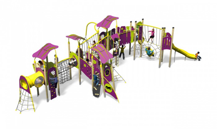 Dubstep-Plus-Cyclam-Lime-Inc-Roofs-Inc-Kids-Plastic-Slide