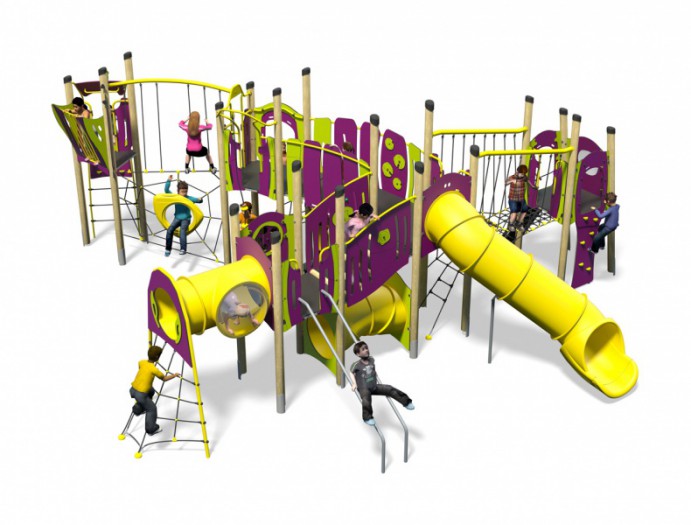 Rock-n-Roll-Plus-Cyclam-Lime-Inc-Kids-Plastic-Slide