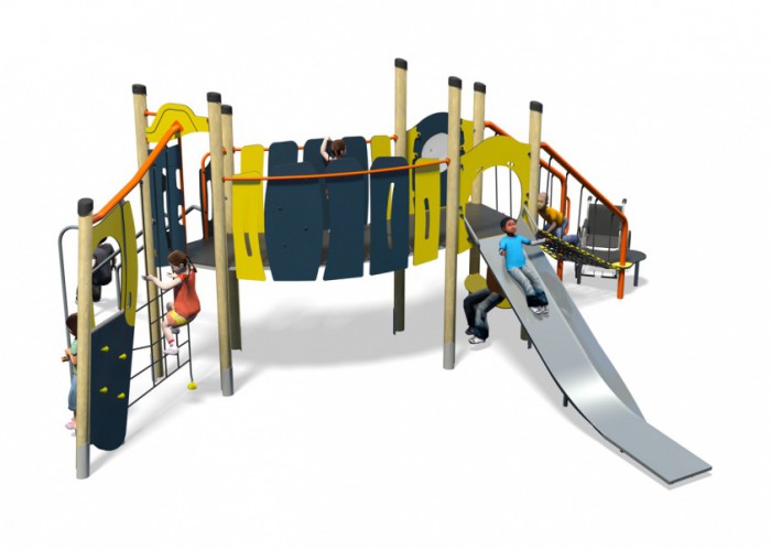 Rumba-Plus-Blue-Yellow-Inc-Kids-Steel-Slide