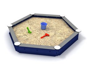 Bac à sable pour aménager les aires de jeux des collectivités - SÉMIO