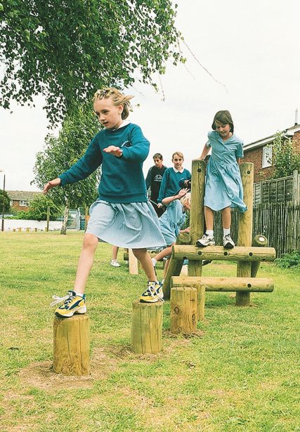 Log Walk-School-Grass-02