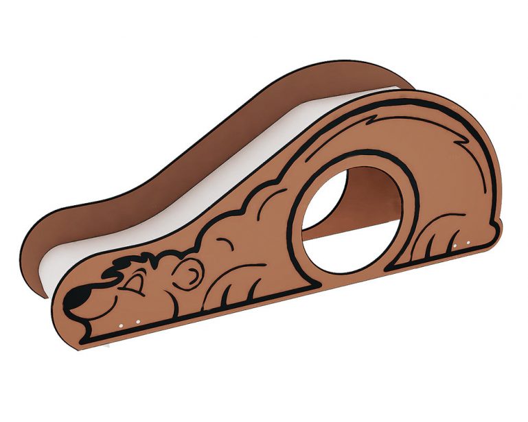 Brown bear open slide
