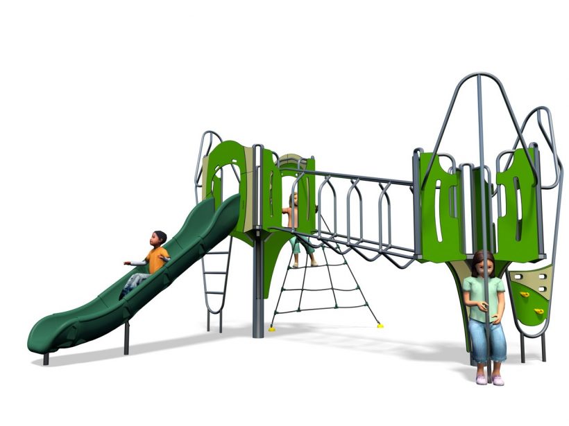 antwerp_plus-all_green-plastic_slide-kids