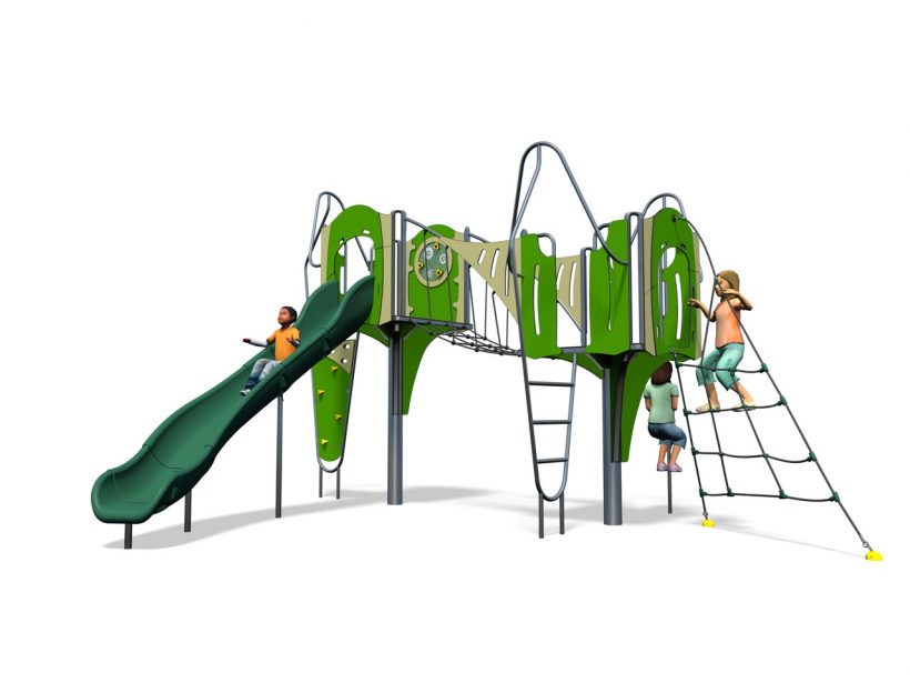 athens_plus-all_green-plastic_slide-kids