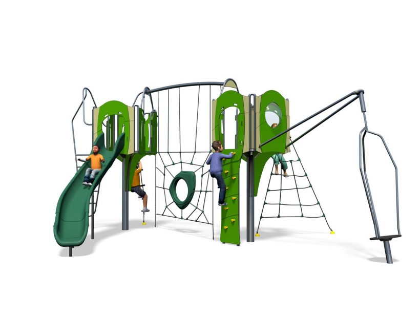 atlanta_plus-all_green-plastic_slide-kids