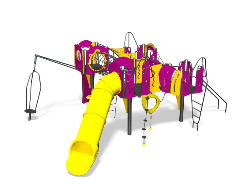 barcelona_plus-cyclam_yellow-plastic_tube_slide