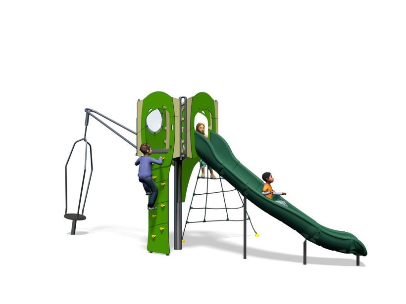 innsbruck_plus-all_green-plastic_slide-kids