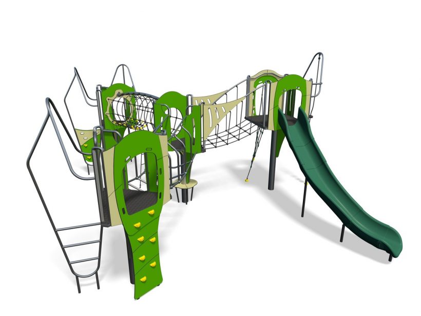 montreal_plus-all_green-plastic_slide