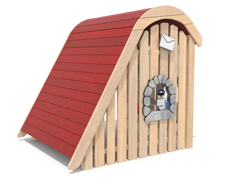 Maisonnette en bois de robinier pour enfants