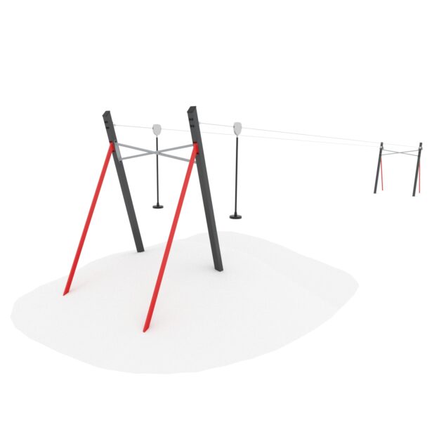 Tyrolienne Évasion Acier 24m