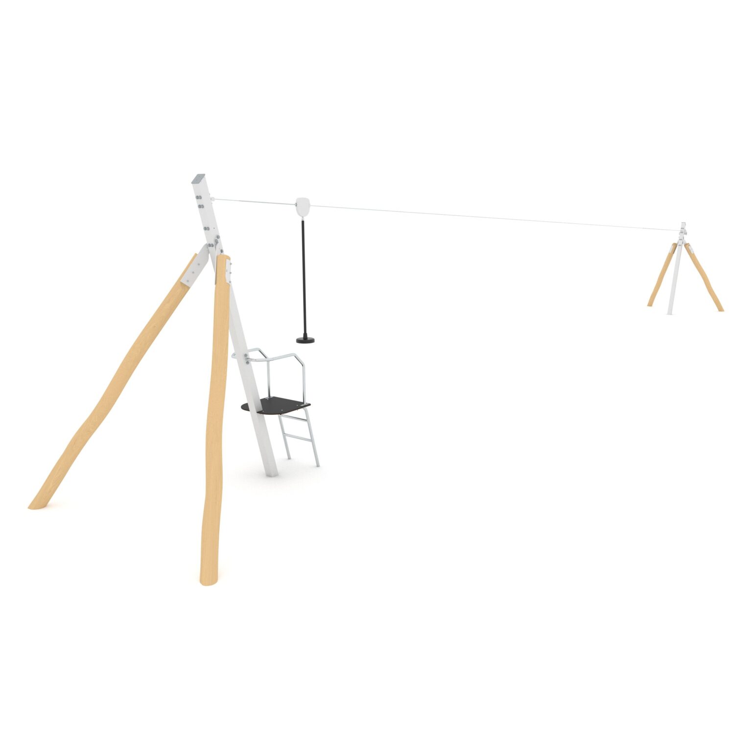 Tyrolienne Voltige Robinier 20m, 30m, 40m