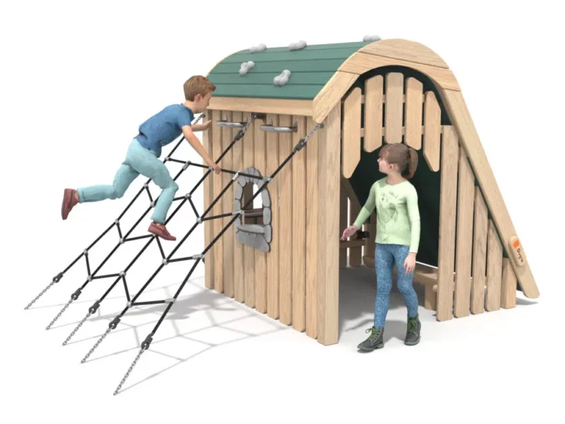 Maisonette Robinier Verts fermé + Grimpe