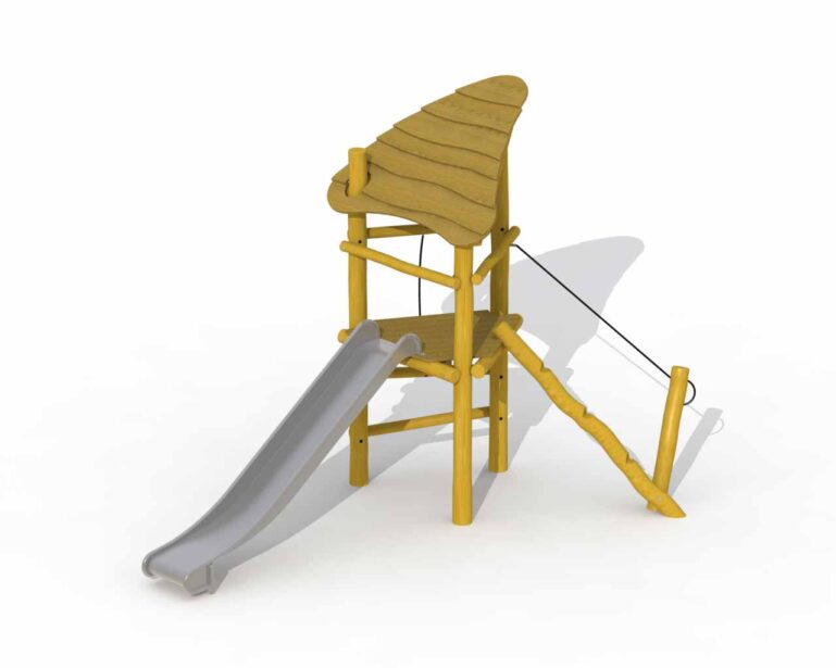 Tourelle avec Toit Robinier