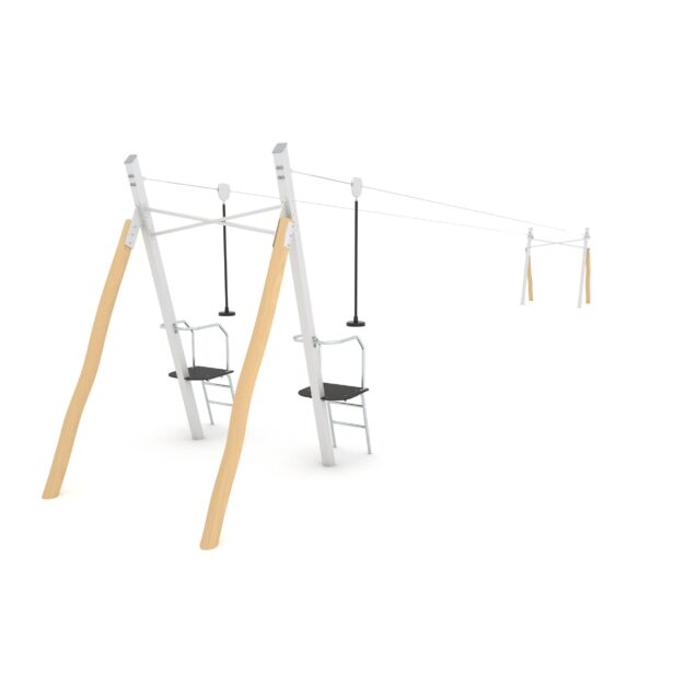 Tyrolienne Express Robinier 20m, 30m, 40m