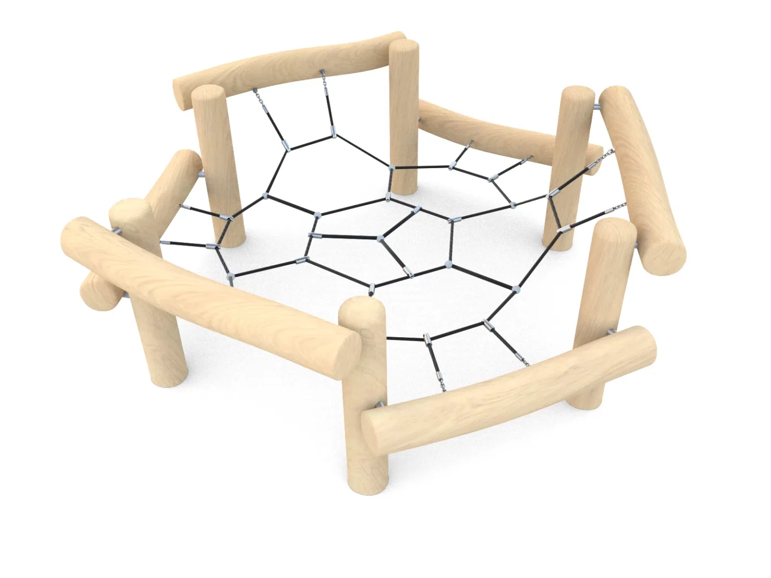 Structure robinier cordage