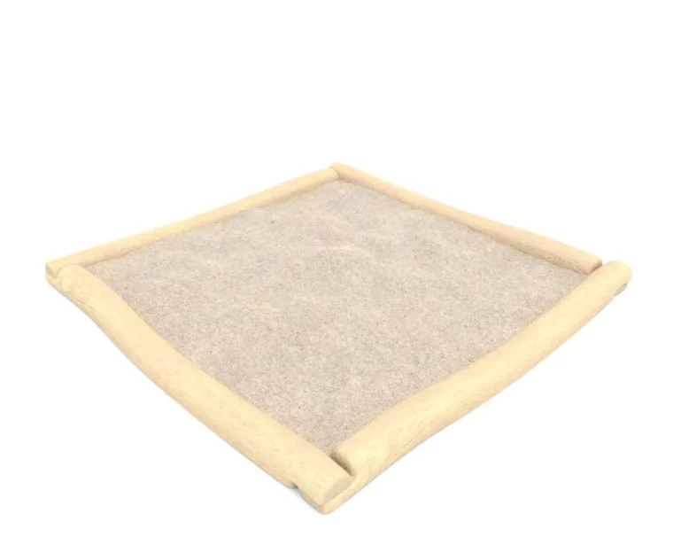 Bac à sable 4 côtés en robinier