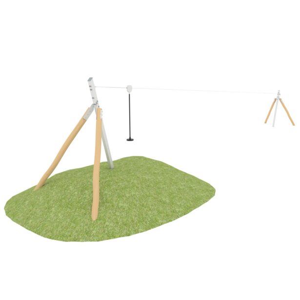 Tyrolienne Simple Robinier