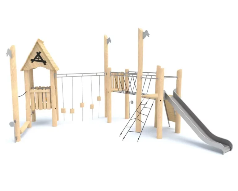 Structure robinier trois tours