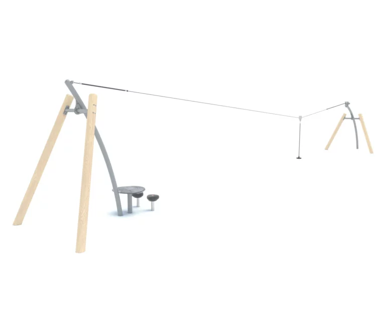 Tyrolienne Robinier 24m