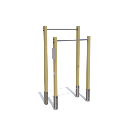 Barres asymétriques (Bois)