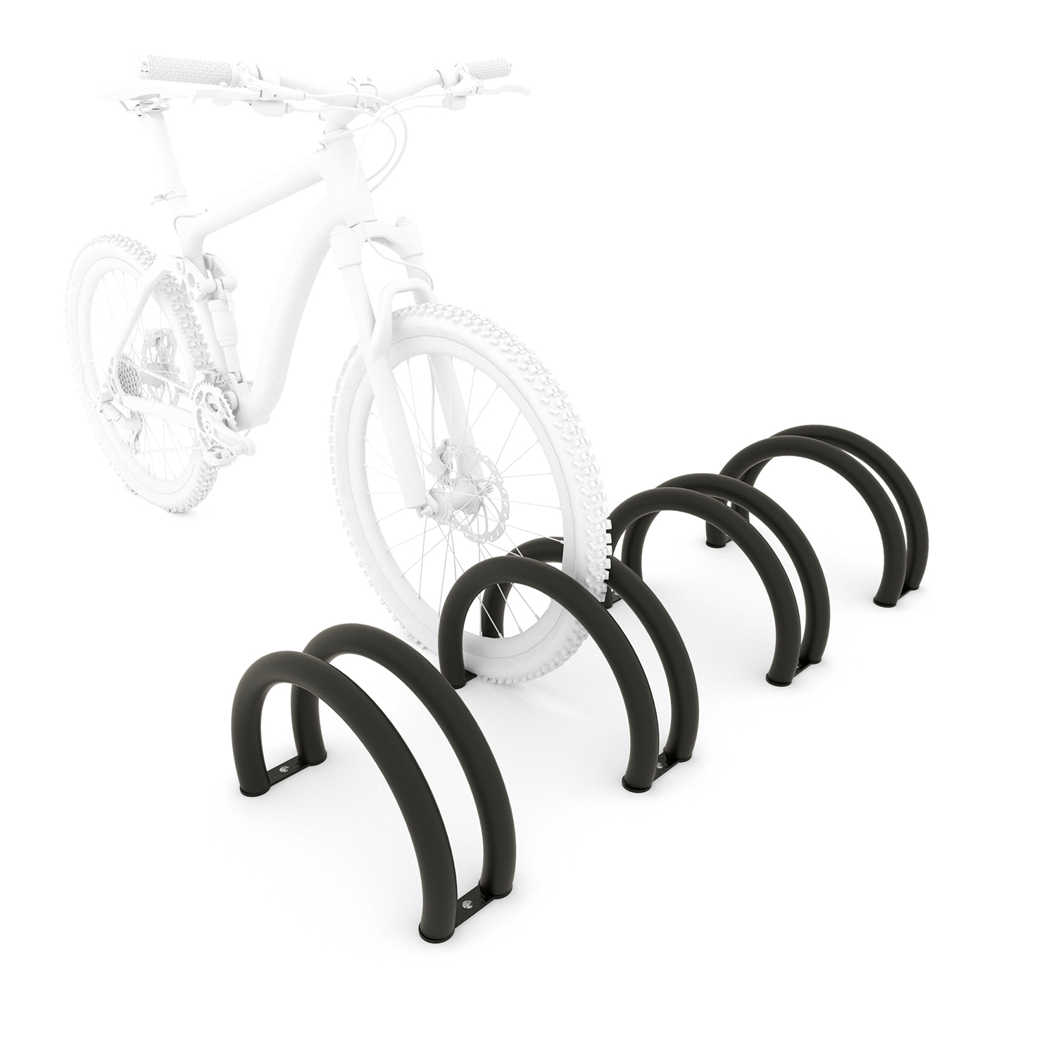 Range vélo Multiple Rond