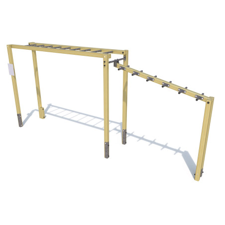 Echelle de suspension (bois)