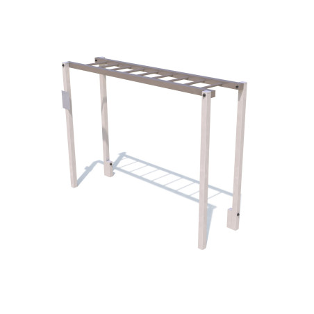 Echelle horizontale simple (inox)