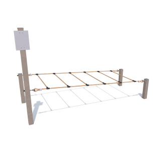 Filet à ramper (acier)