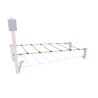 Filet à ramper (Inox)