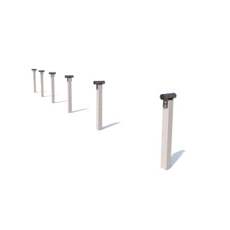 Parcours saute-mouton (inox)